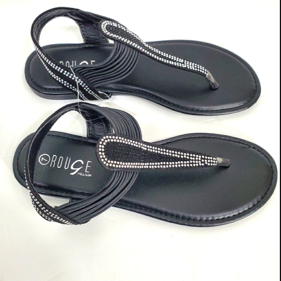 Rouge Helium Shoes - Rouge helium blingy sandal size 7 NWT